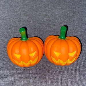 Orange Decorative Pumpkin Nightlight Pair